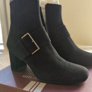 Bruno Magli Heeled Suede Ankle Boot